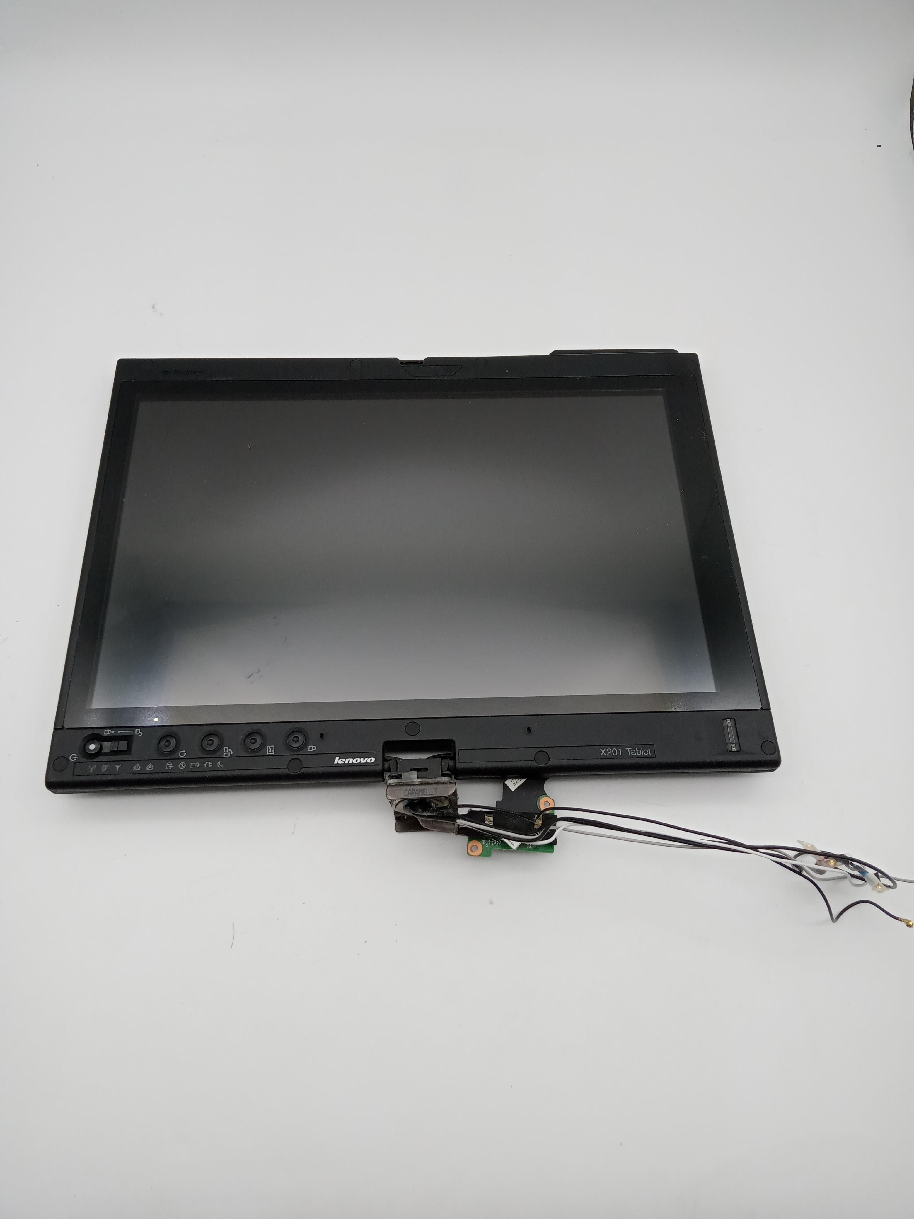 LENOVO X201 TABLET Lcd Arka Kapak lcd Data Soket Menteşe Ekran Panel  Power tuş
