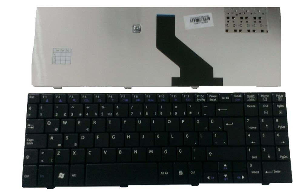 LG A505 A51 lga51 R58 R59 A510 A515 A520 R560 R580 R590 QL4 QL5V Notebook Klavyesi