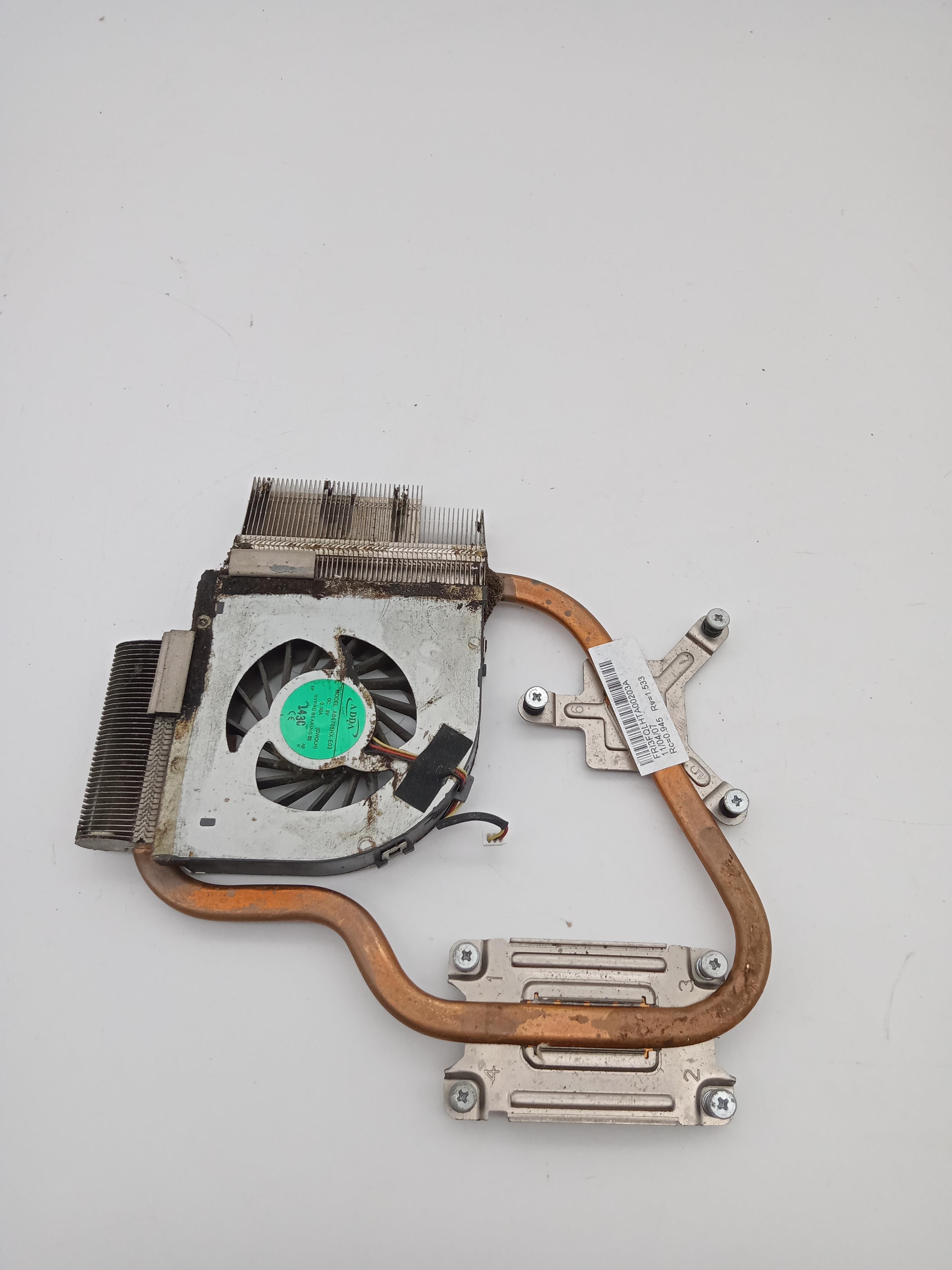 LG A520 A51 Notebook Bakır Soğutucu ve Fan