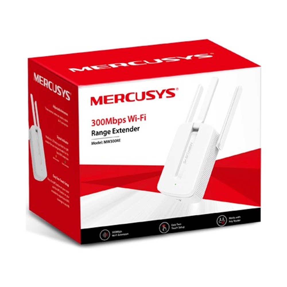 Mercusys MW300RE 300 Mbps Kablosuz Menzil Genişletici