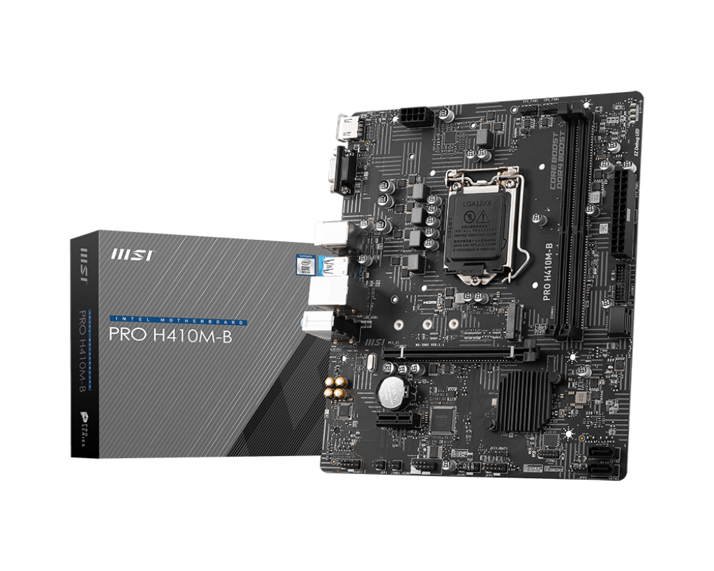 Msi Pro H410M-B 2933MHZ DDR4 M.2 HDMI VGA 1200P