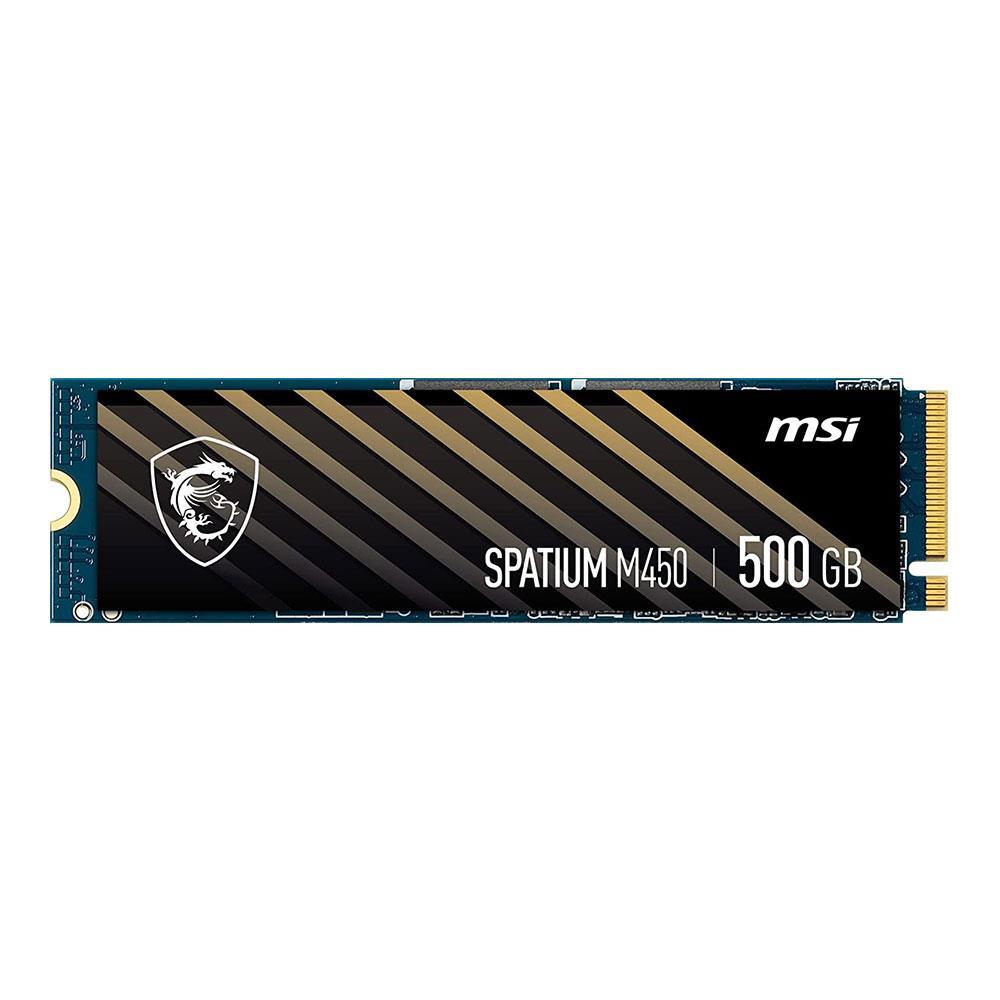 MSI SPATIUM M450 PCIe 4.0 Gen4 NVMe M.2 500GB SSD (3600MB Okuma / 3000MB Yazma)