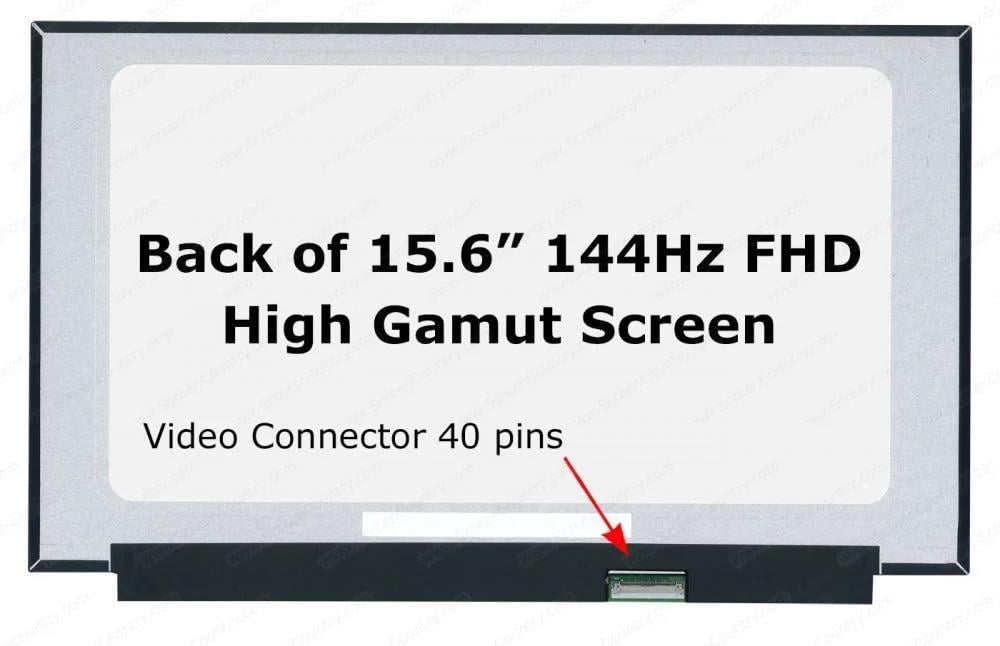 NE156FHM-N4X, NE156FHM-NS0, NE156FHM-NZ1, NE156FHMNZ3, M156NVF4 R0, LM156LF2F01 LM156FLGL05 15.6 1920X1080 1080P eDP NV156FHM-NX3 ne156fhm-nx2 40pins IPS Display Panel 144hz