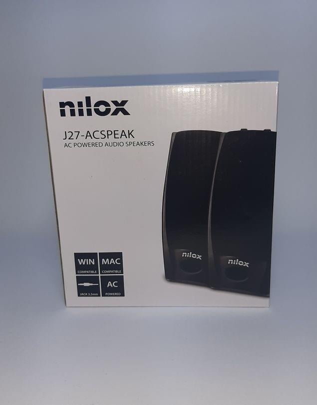 Nilox J27-ACSPEAK 1+1 Hoparlör AC Güç 3.5mm TRS Bağlantı