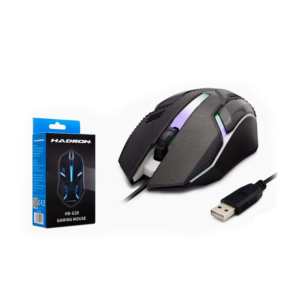 OYUNCU MOUSE IŞIKLI GAMING LEDLİ HADRON HD-G20