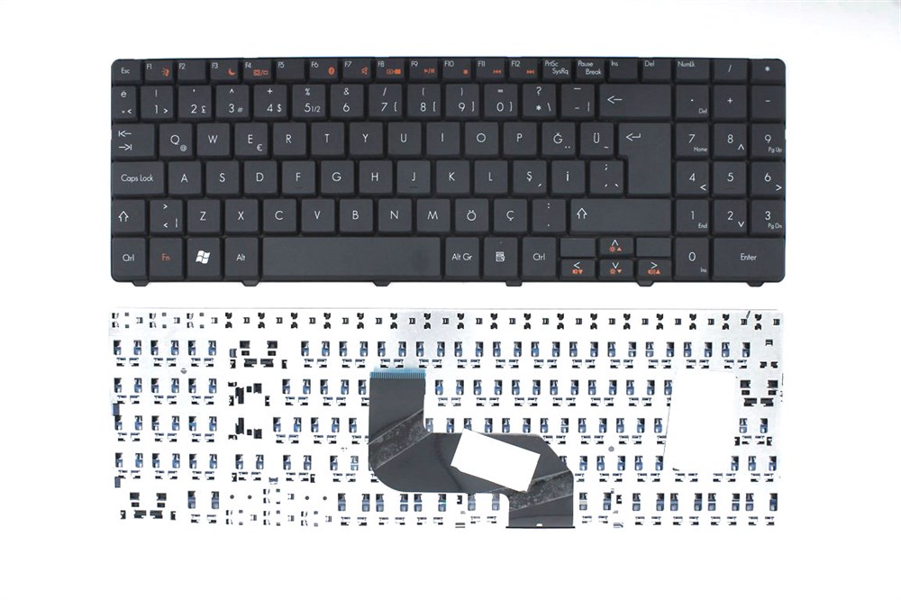 Packard Bell Tj65 Tj75 Lj63 Lj65 Lj67 Lj75 Klavye tuş Takımı MS2273 MS2274 MS2285 MS2288