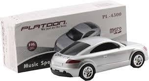 Platon Araba Bluetooth FM, Micro SD, USB Müzik Mp3 Kutusu Işıklı