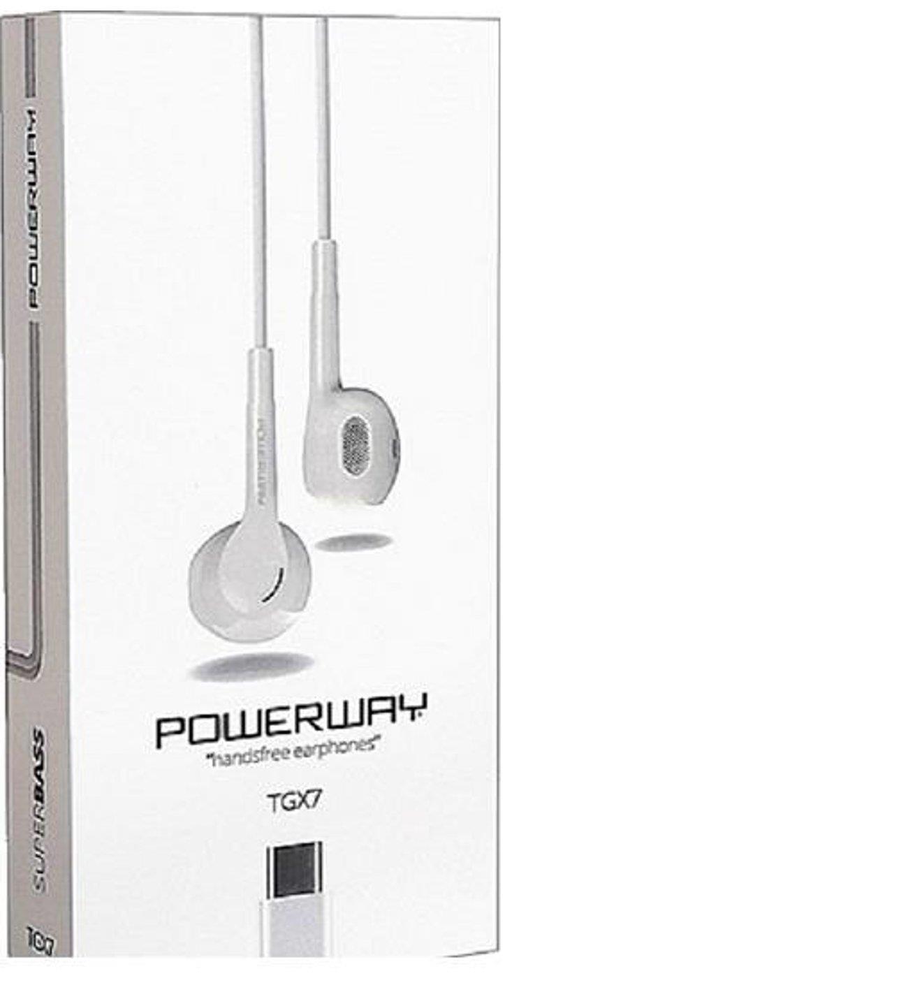 Powerway TGX7 Type-C Mobil Telefon Uyumlu Kulak İçi Mikrofonlu Kablolu Kulaklık