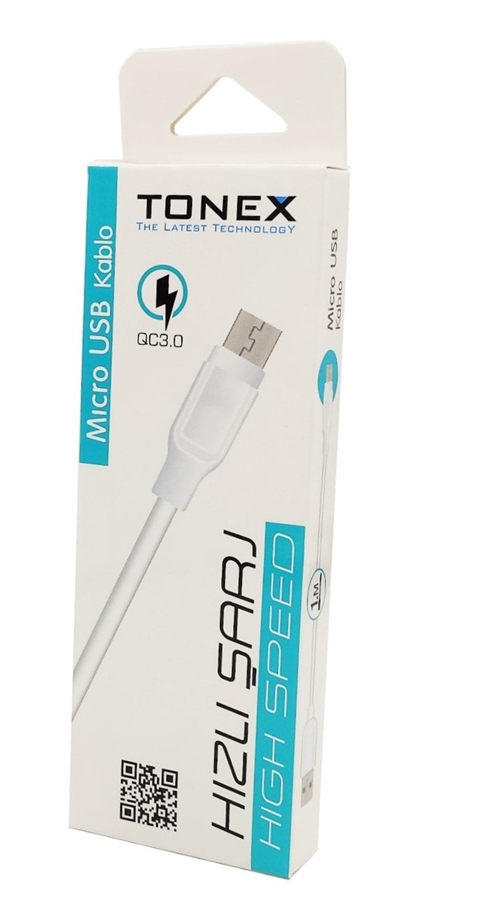 QC 3.0A (Micro) Hızlı Kablo 1.M Tonex MA90