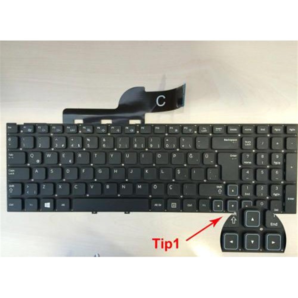 Samsung Np300E 300E Np300E5X Np300E5A np300e5v Np300E5C Np300E5E Np300E5Z Np305E5A Np305V5A Np300V5Z Klavye Tuş Takımı Q-Türkçe