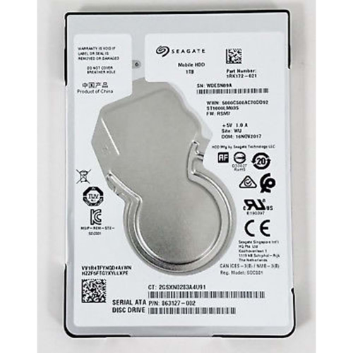 Seagate 2.5 1TB 128MB 5400RPM 7mm ST1000LM035 Sata 3.0 Notebook Disk