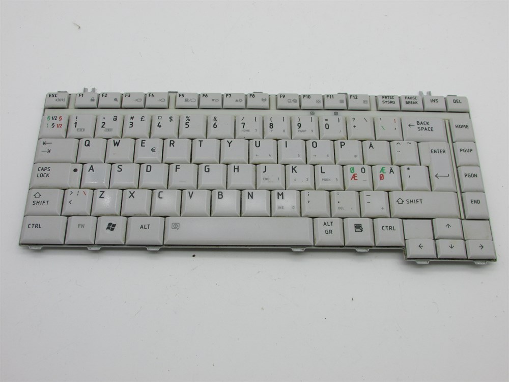 TOSHİBA EQUIUM A200- 1V0 MODEL NO PSAF5E-002006N5 Notebook  Klavye
