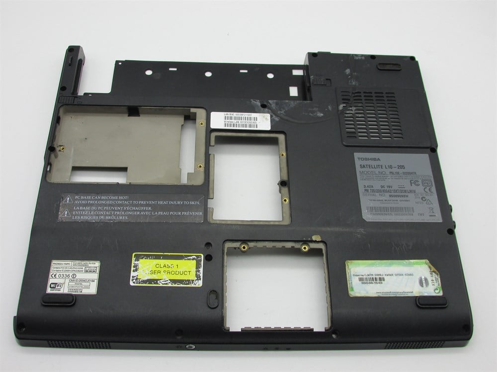 TOSHİBA SATALLİTE L10-205 PSL10E-02200HTR Notebook Alt Kasa