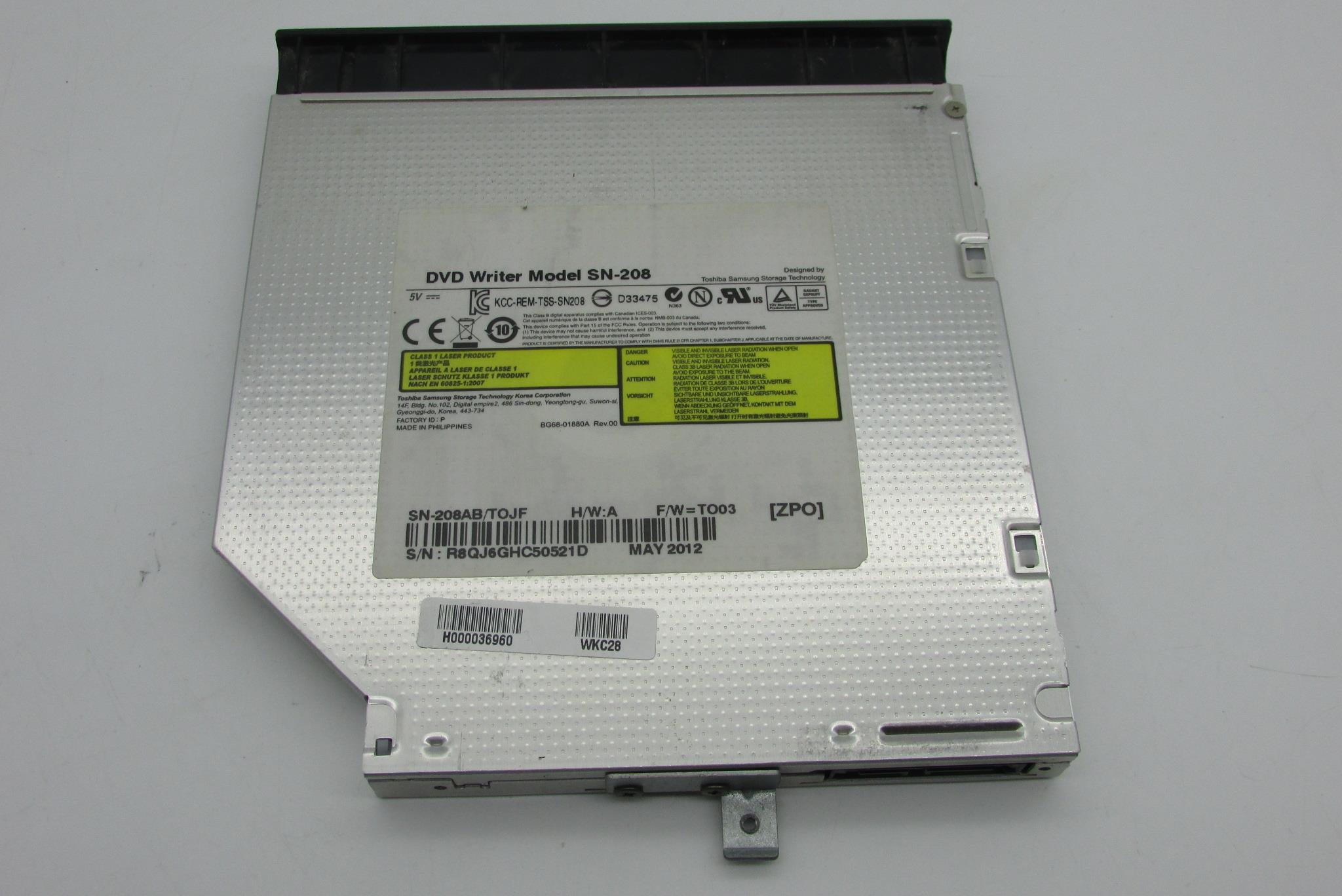 TOSHİBA SATELLİTE C855 1E2 Notebook Dvd Rom