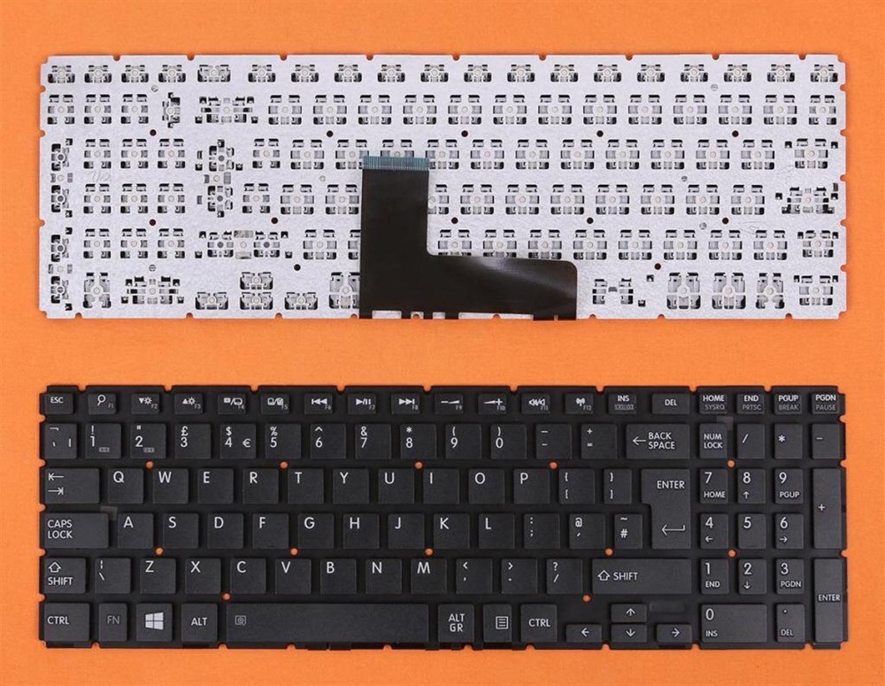 Toshiba Satellite L50-B L50-C S50-B L50d-B L50t-B L50dt-B L55(D)-B S55-B S55t-B S55d-B L50-B L50T-B S50-B S50T-B L55-B L55D-B L55T-B mp-13r8 MP-13R86P0-9201 Klavye L50