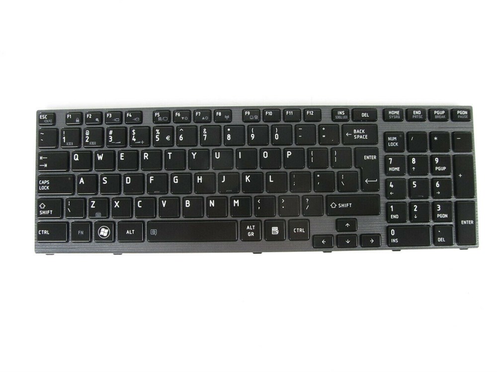 Toshiba Satellite P755 P770 P775 P750 P750D NSK-TQ1GC 9Z.N4YGC.101 NSK-TQ2GC 01 9Z.N4YGC.201 EN Klavye