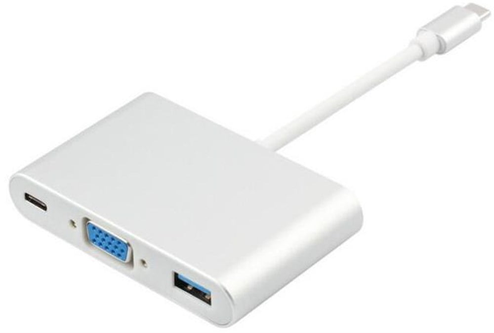 Usb 3.1 Type C To Vga Usb 3.0 Çevirici Dönüştürücü Adaptör Kablosu
