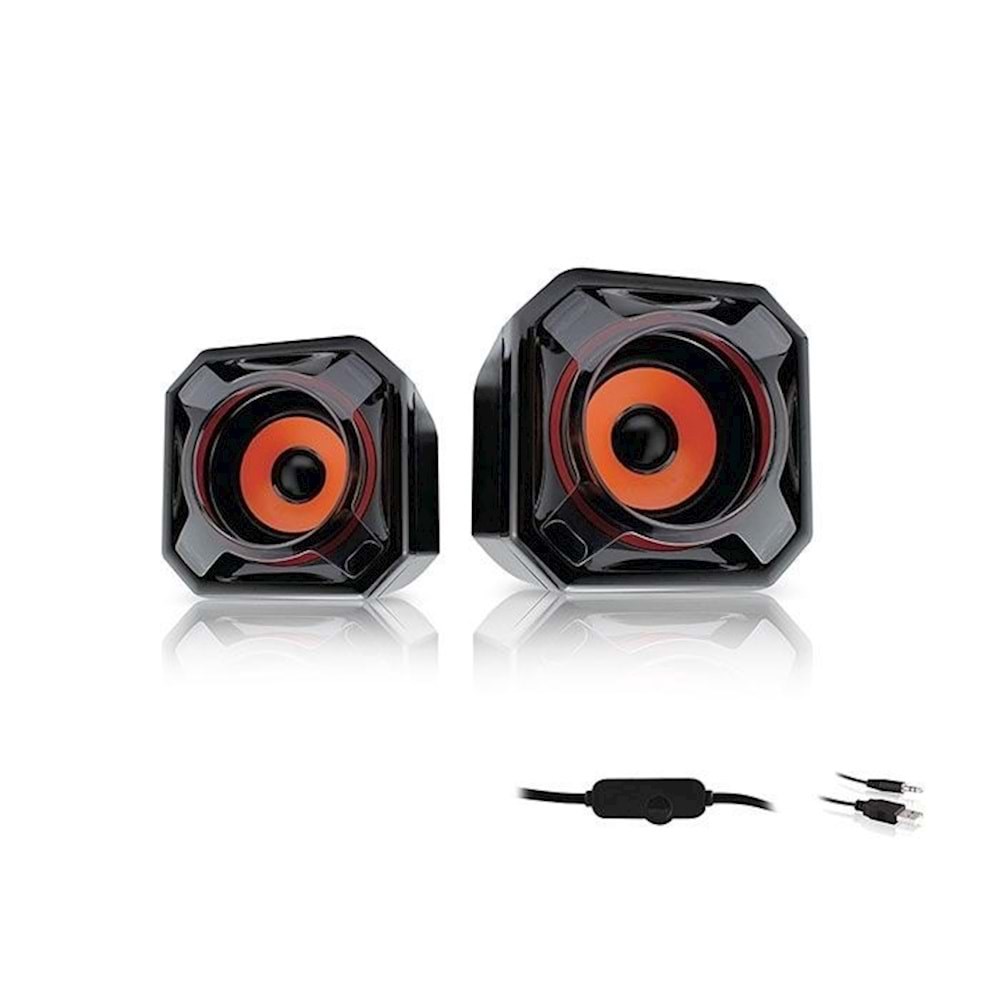 Versatile SP-V910 1+1 Multimedia Stereo Speaker