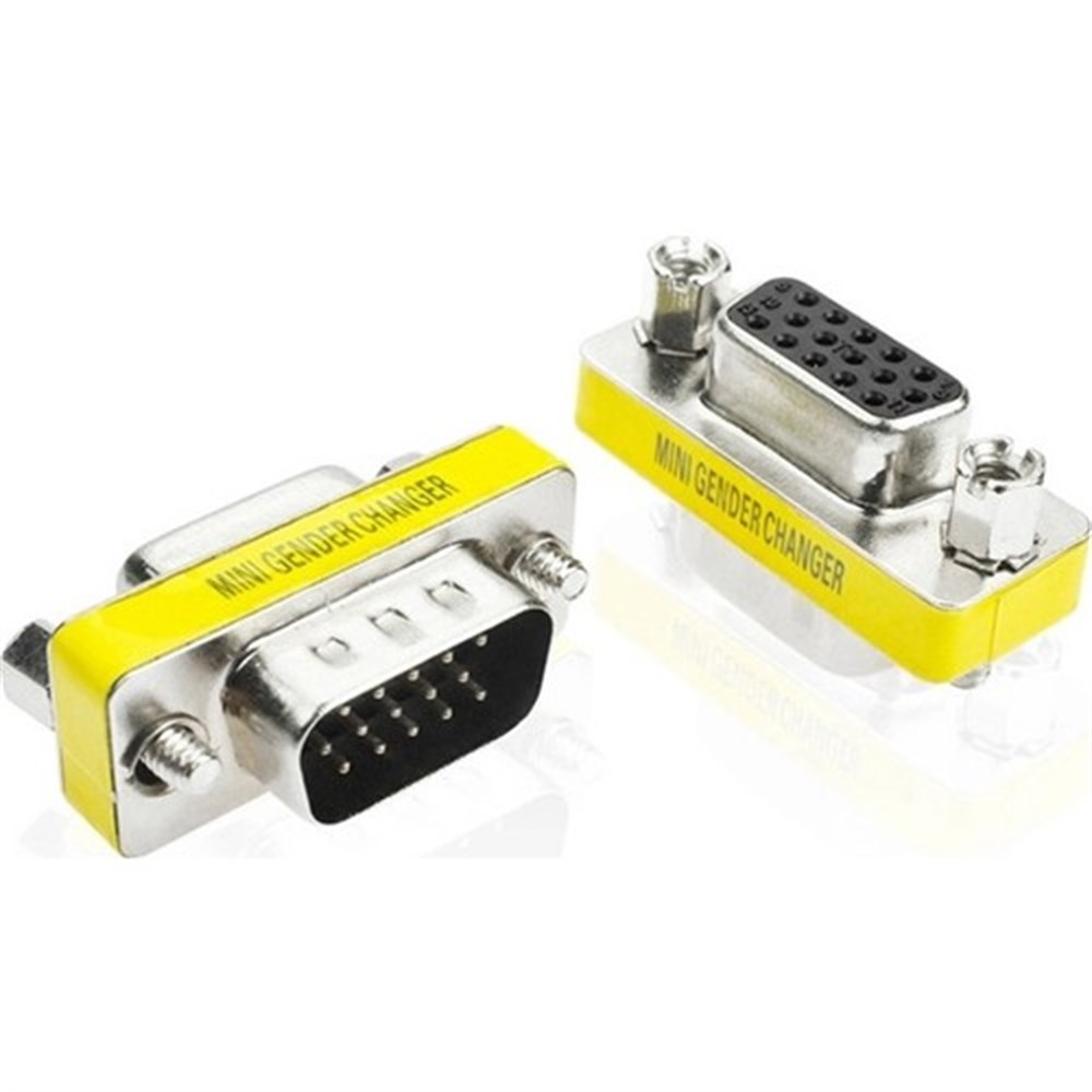 Vga To Vga Dişi Dişi Çevirici 15 Pin Dönüştürücü Adaptör