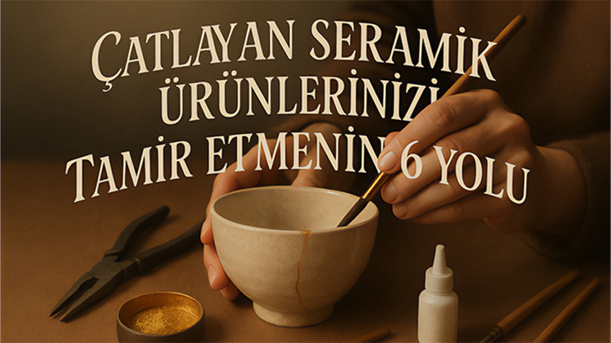 Çatlayan Seramik Ürünlerinizi Tamir etmenin 6 Yolu