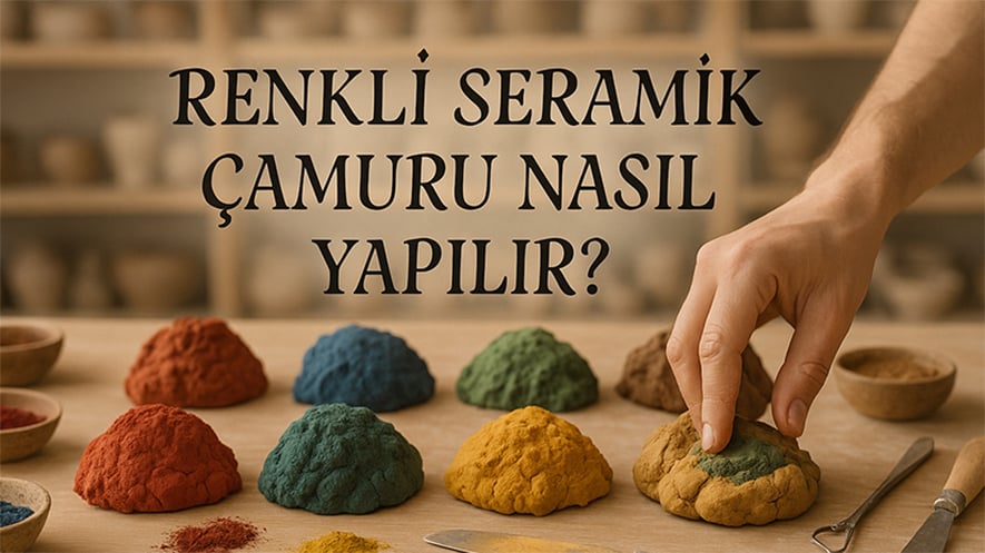 Renkli Seramik Çamuru Nasıl Yapılır?