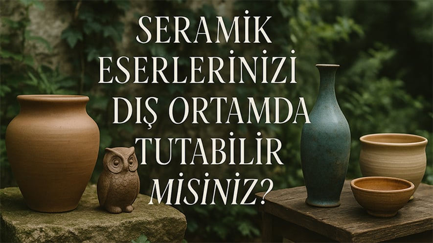 Seramik Eserlerinizi Dış Ortamda Tutabilir Misiniz?
