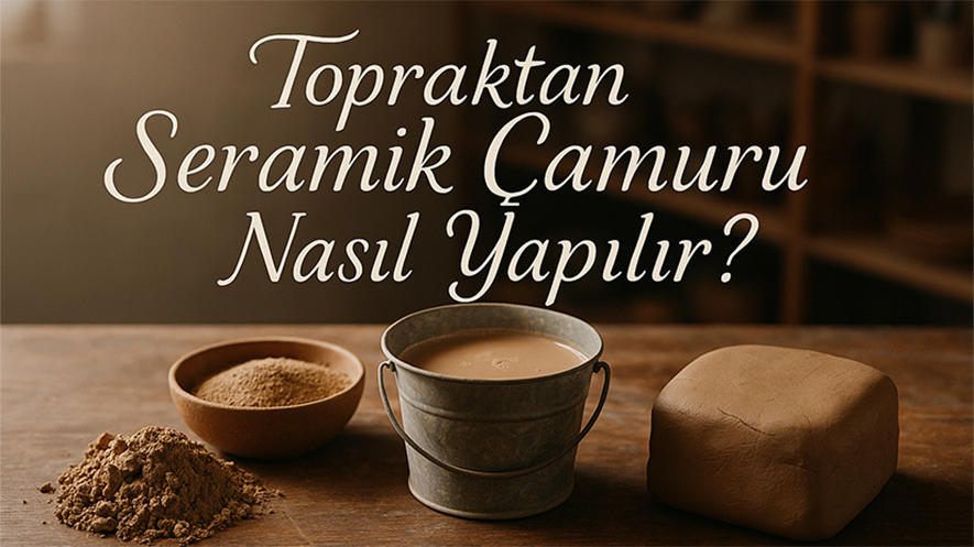 Topraktan Seramik Çamuru Nasıl Yapılır?