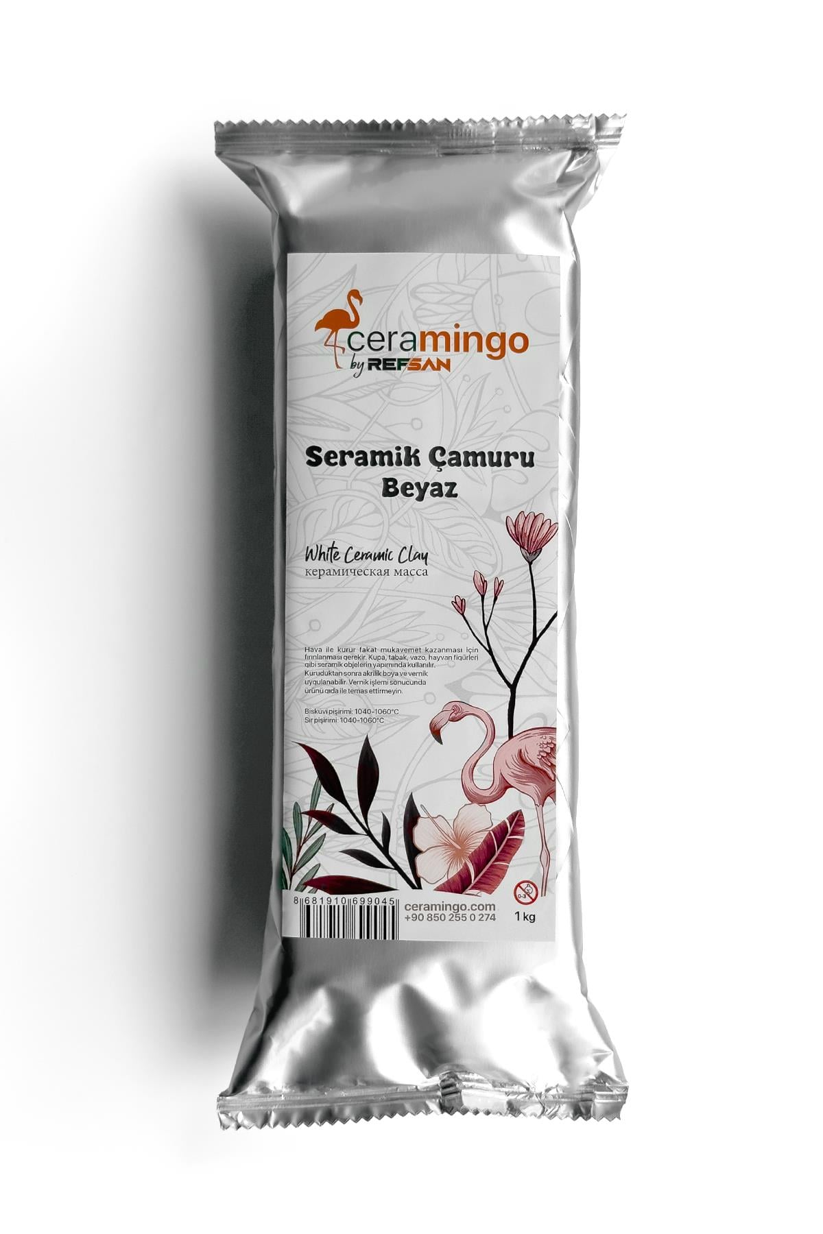 756 Mini Beyaz Seramik Çamuru