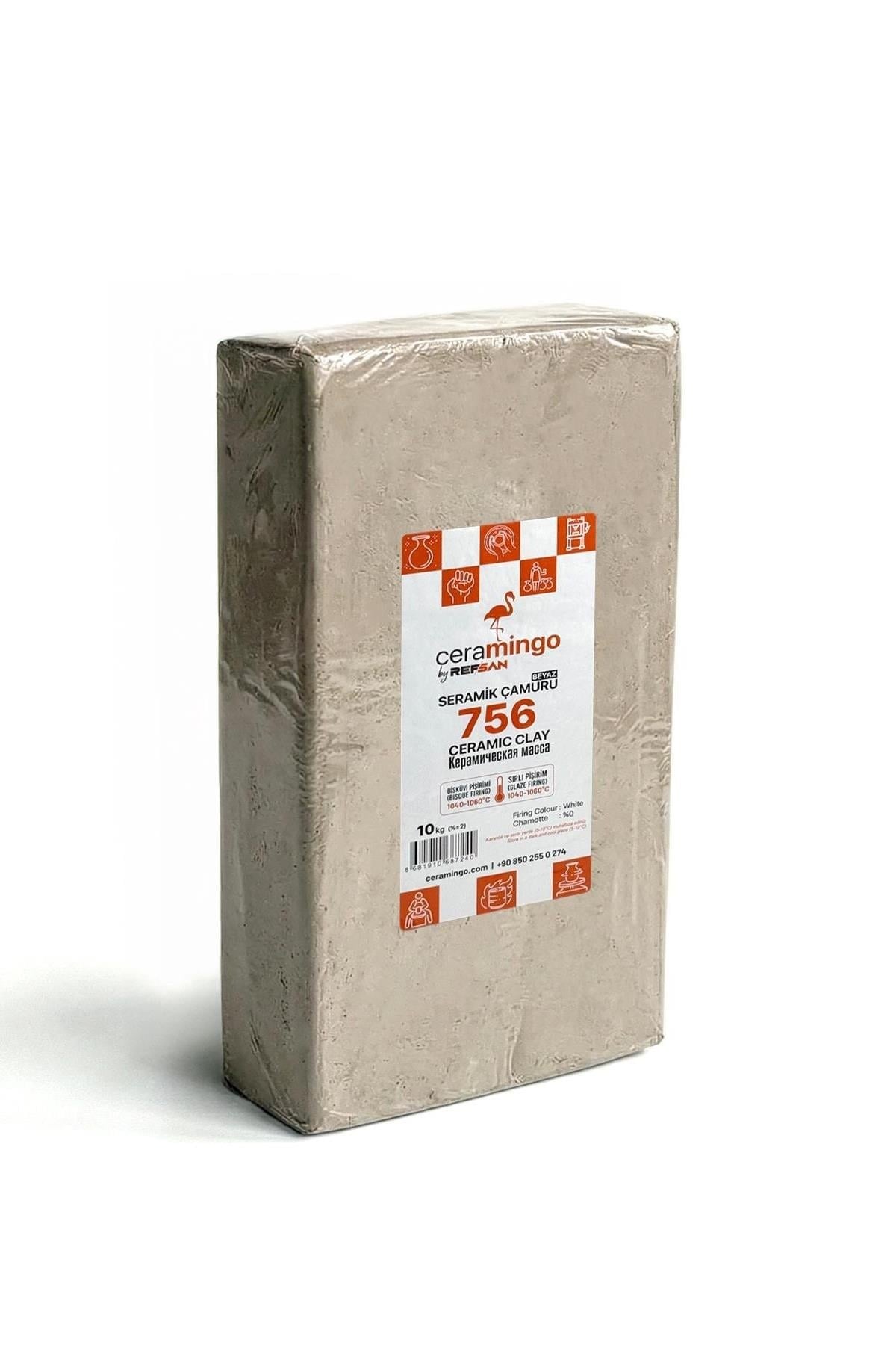 756 Seramik Çamuru Vakumlu 10 Kg