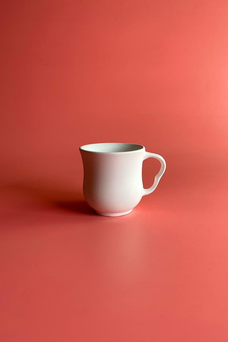 Alâ Tea Cup Ceramic Bisque