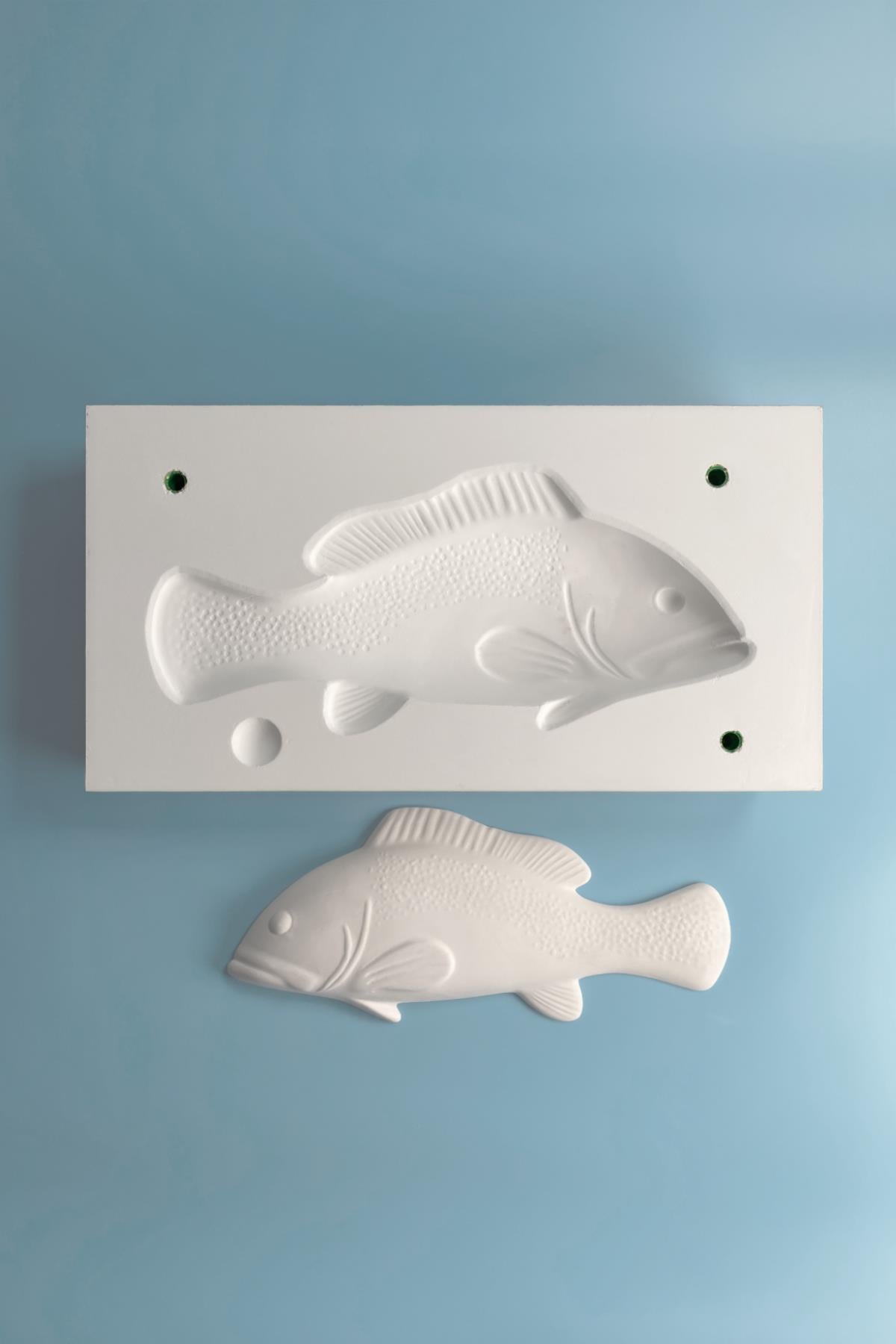 Alabalık - Alçı Kalıp