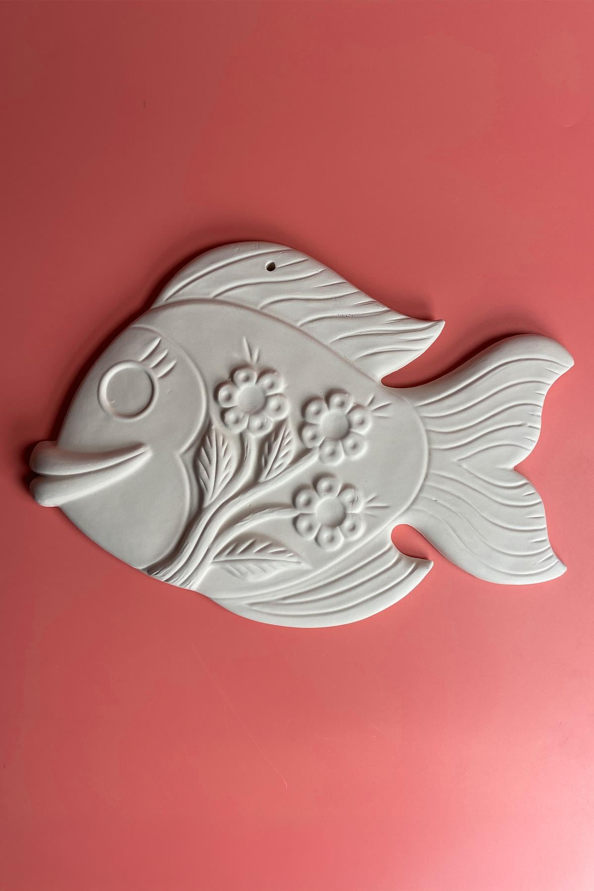 Poisson 2 en Biscuit Céramique