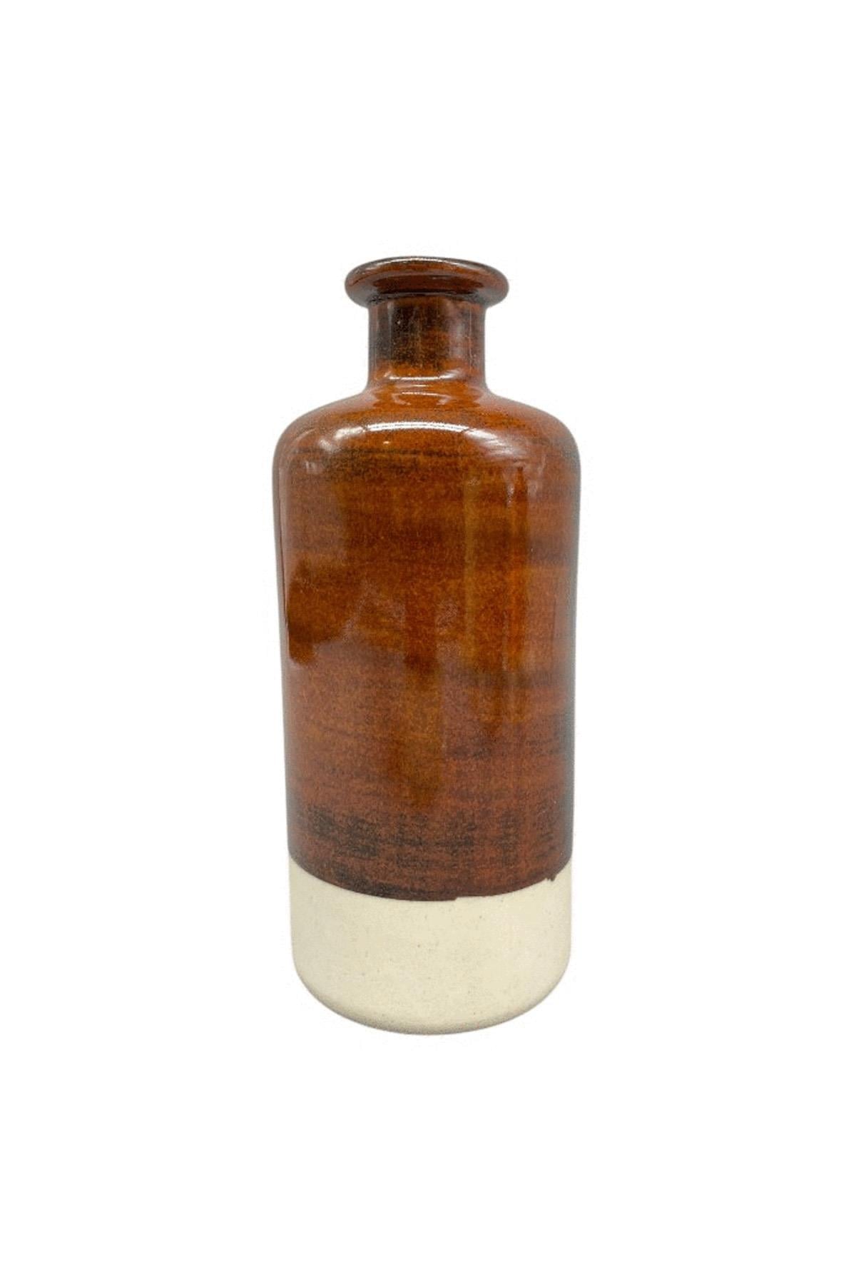 C-30110 Tawny Brown Stoneware Artistik Sır