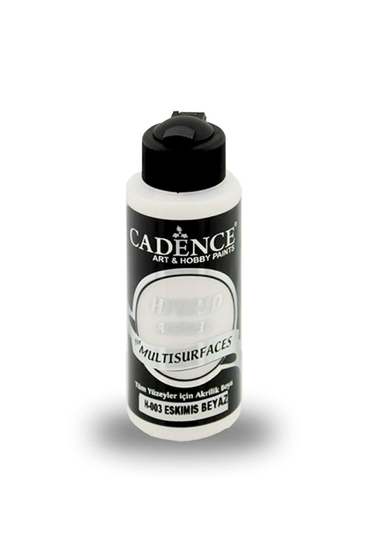 Cadence H-003 Eskitilmiş Beyaz Hybrid Akrilik Boya 120 ml