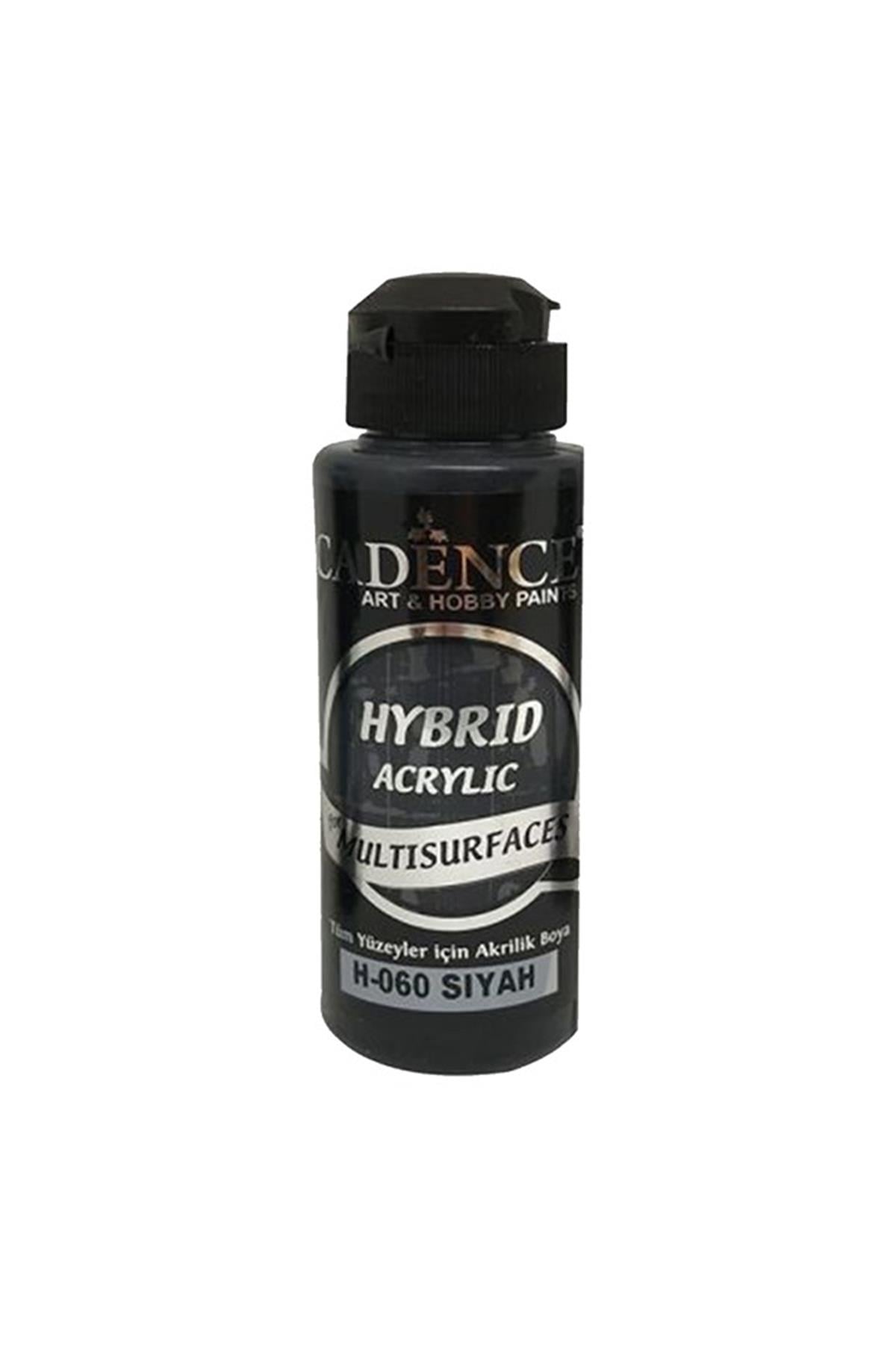 Cadence Black Hybrid Acrylic Paint 120ml