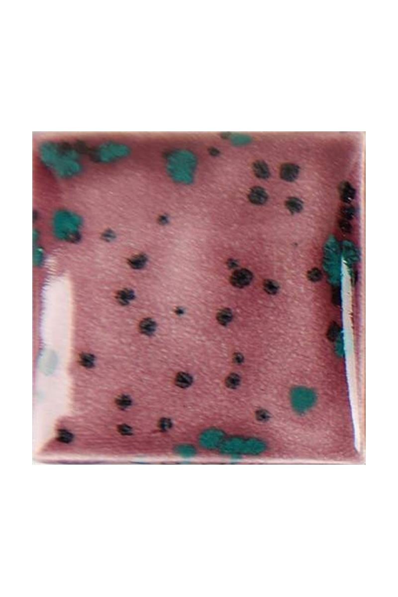 Duncan Cr906 Peppered Raspber Crystals Glaze