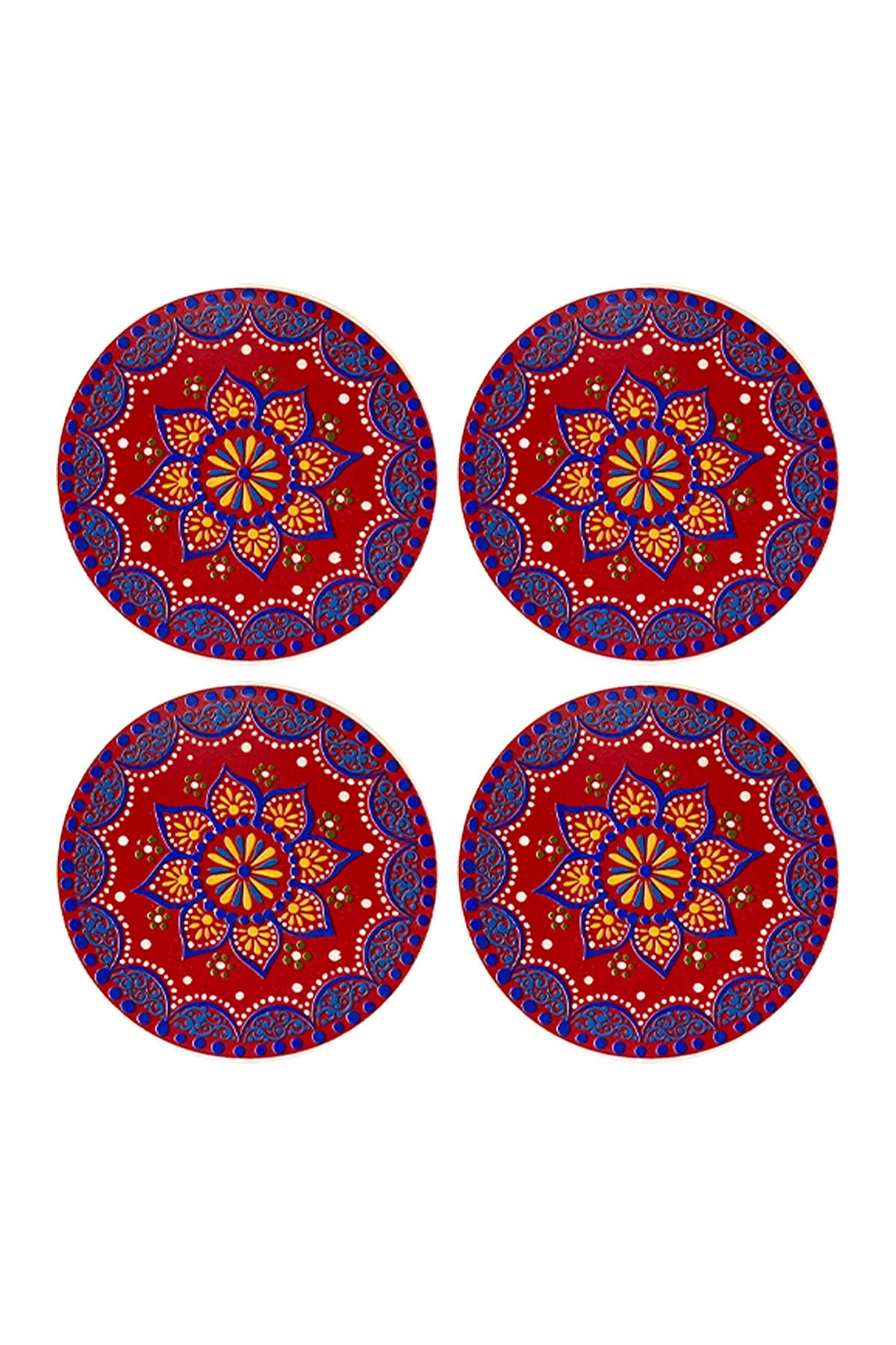 E005-1 Çini Desenli Sır Altı Dekal 12 cm
