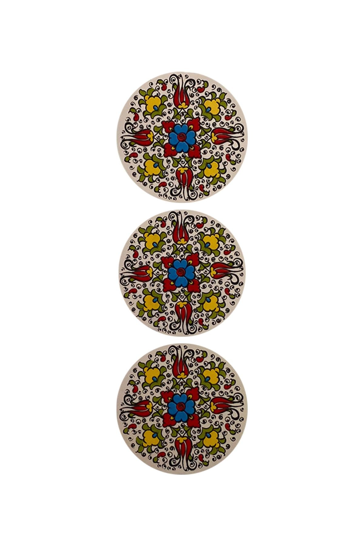 E262-6 Çini Desenli Sır Altı Dekal 7x20 cm