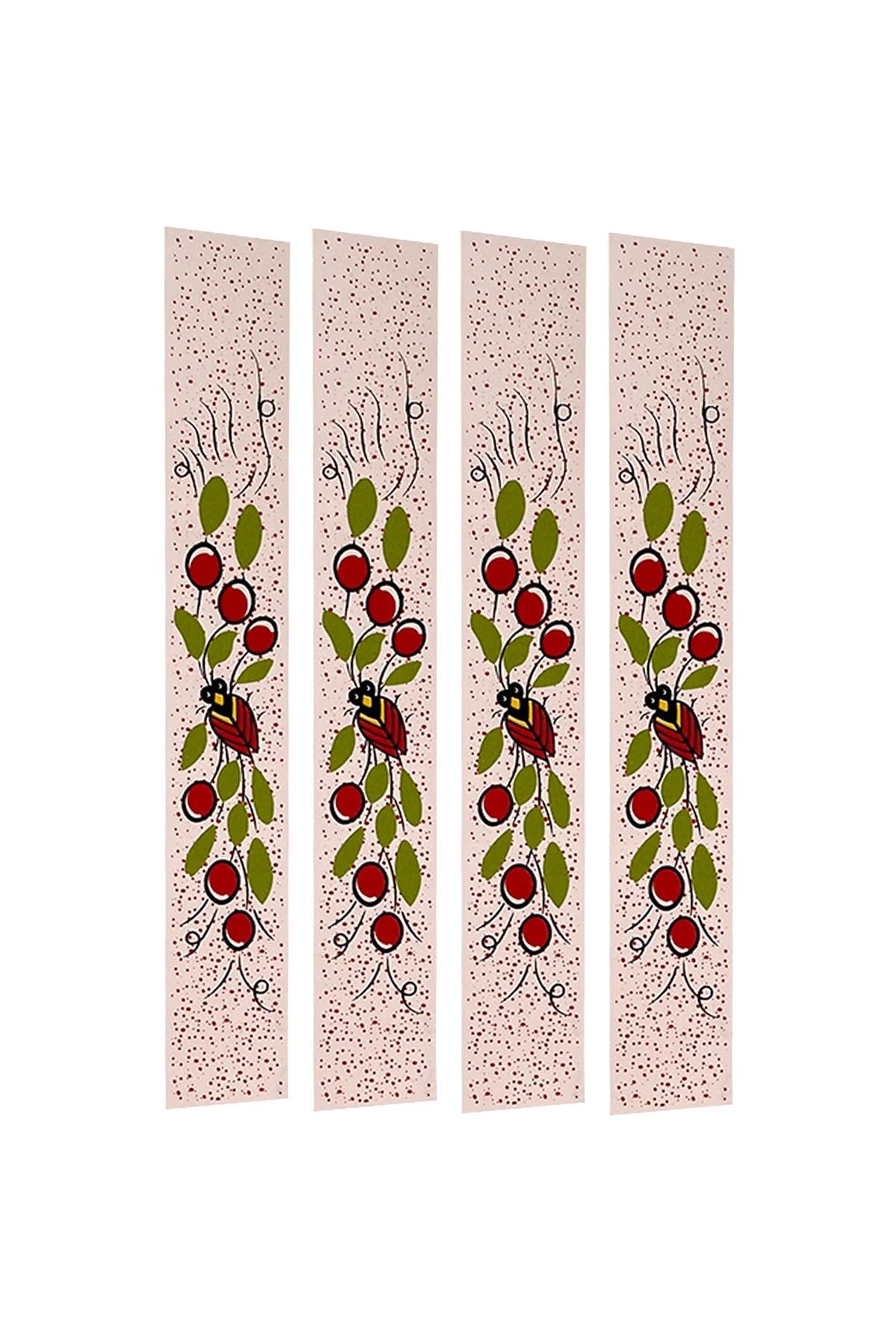 E270-1 Çimi Desenli Sır Altı Dekal 3x23 cm