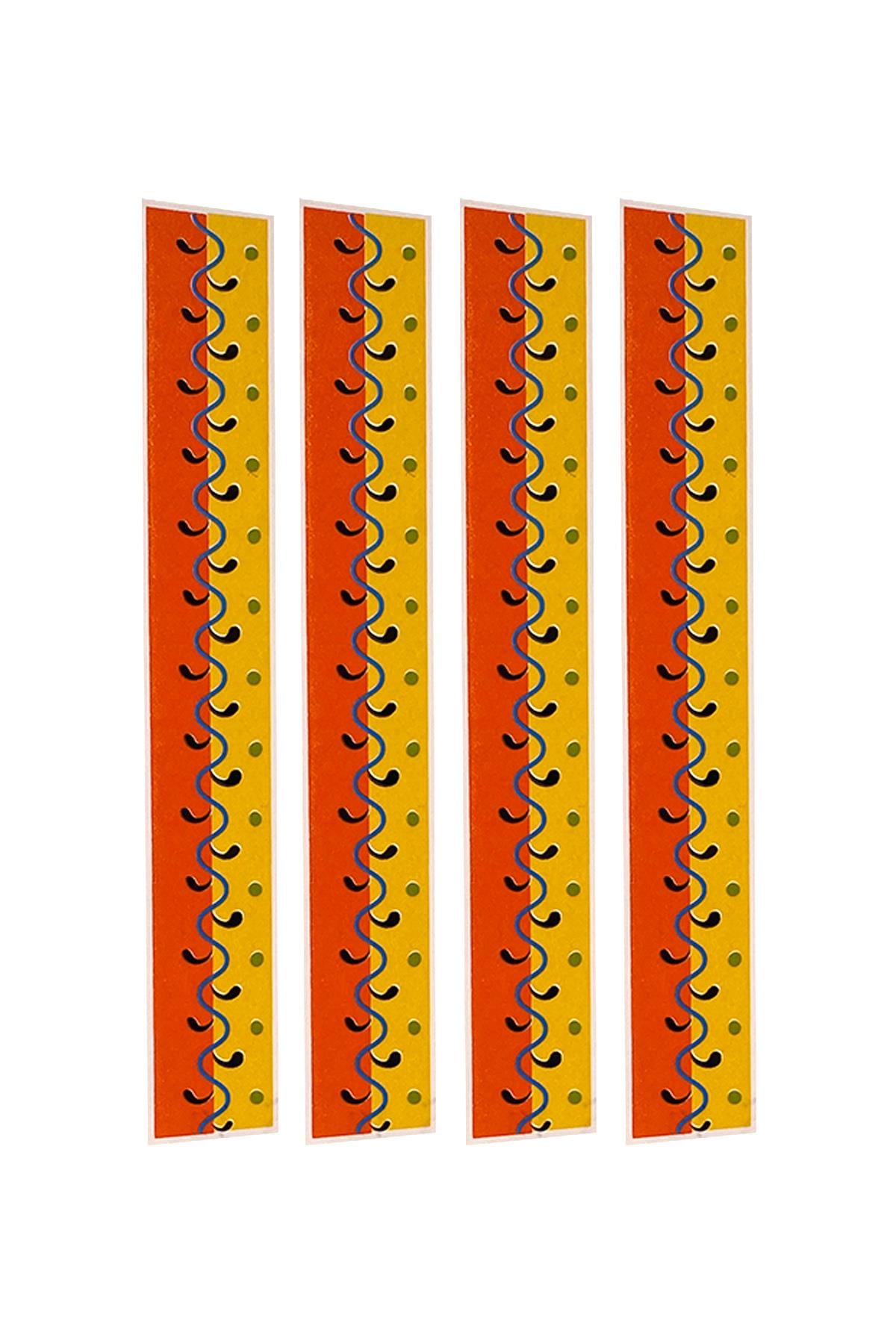 E270-4 Çini Desenli Sır Altı Dekal 3x23 cm