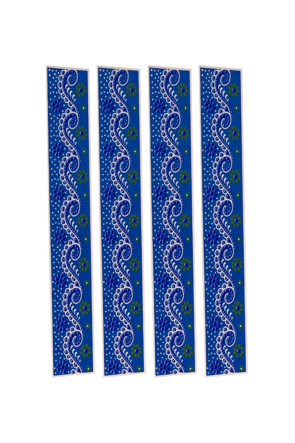E270-7 Çini Desenli Sır Altı Dekal 3x23 cm
