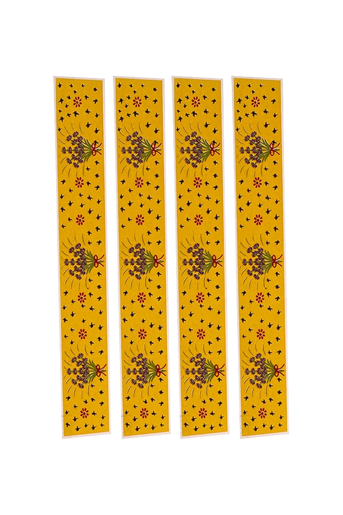 E270-8 Çini Desenli Sır Altı Dekal 3x23 cm