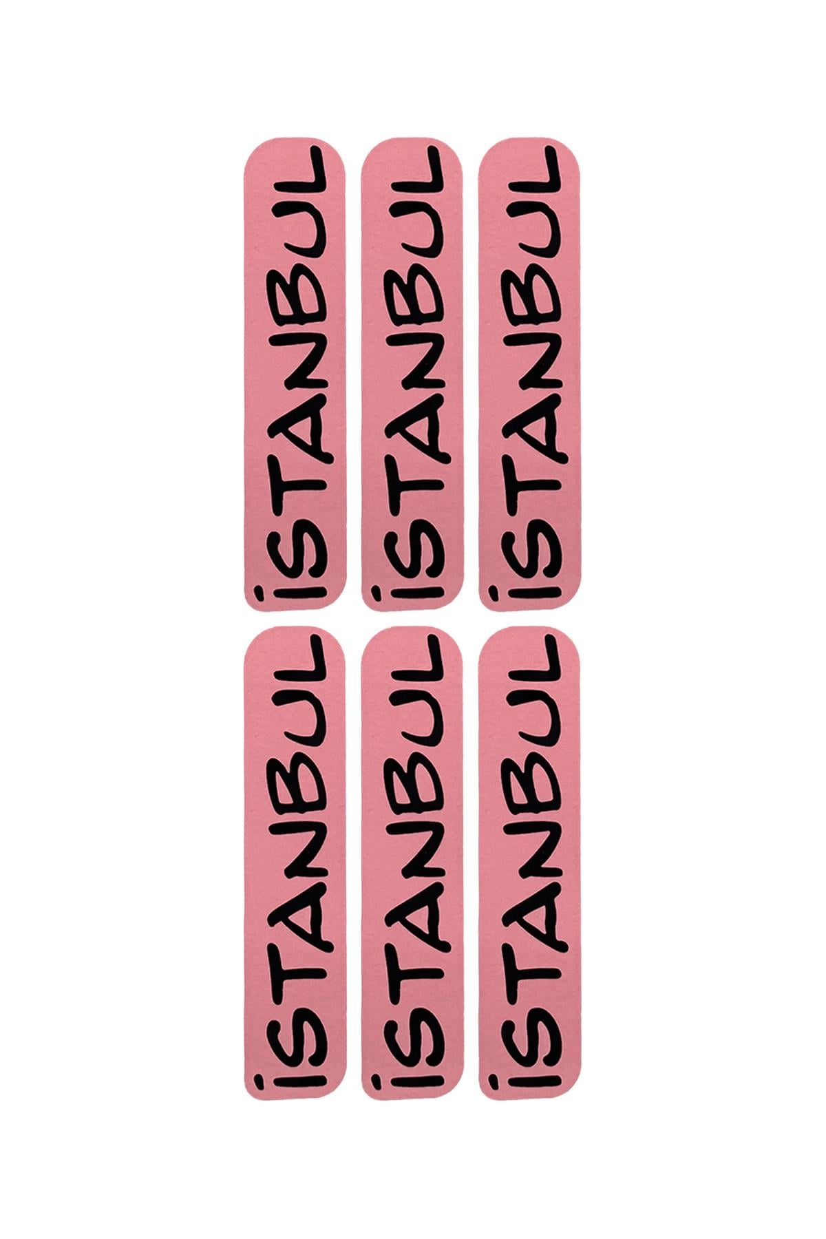 E697-3 İstanbul Desenli Sır Altı Dekal 3x11 cm