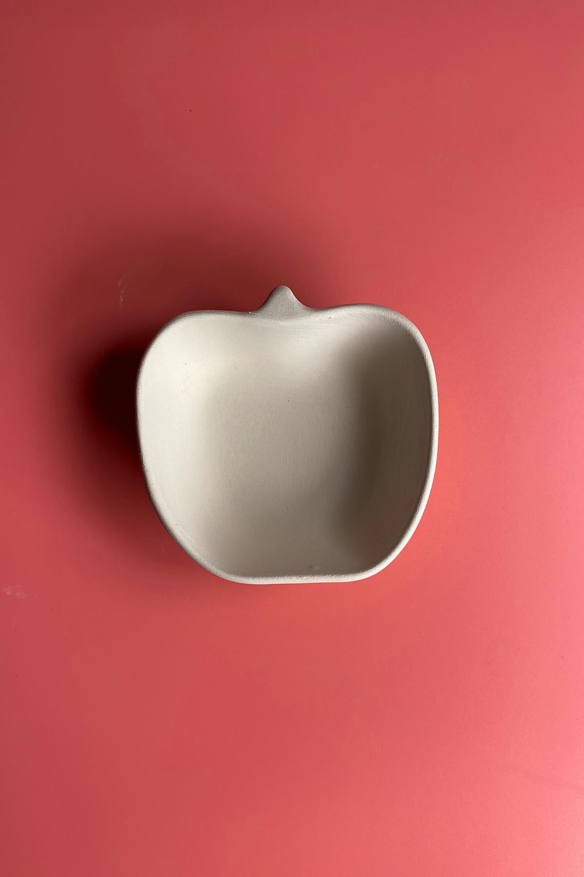 Apple Appetizers Ceramic Bisque