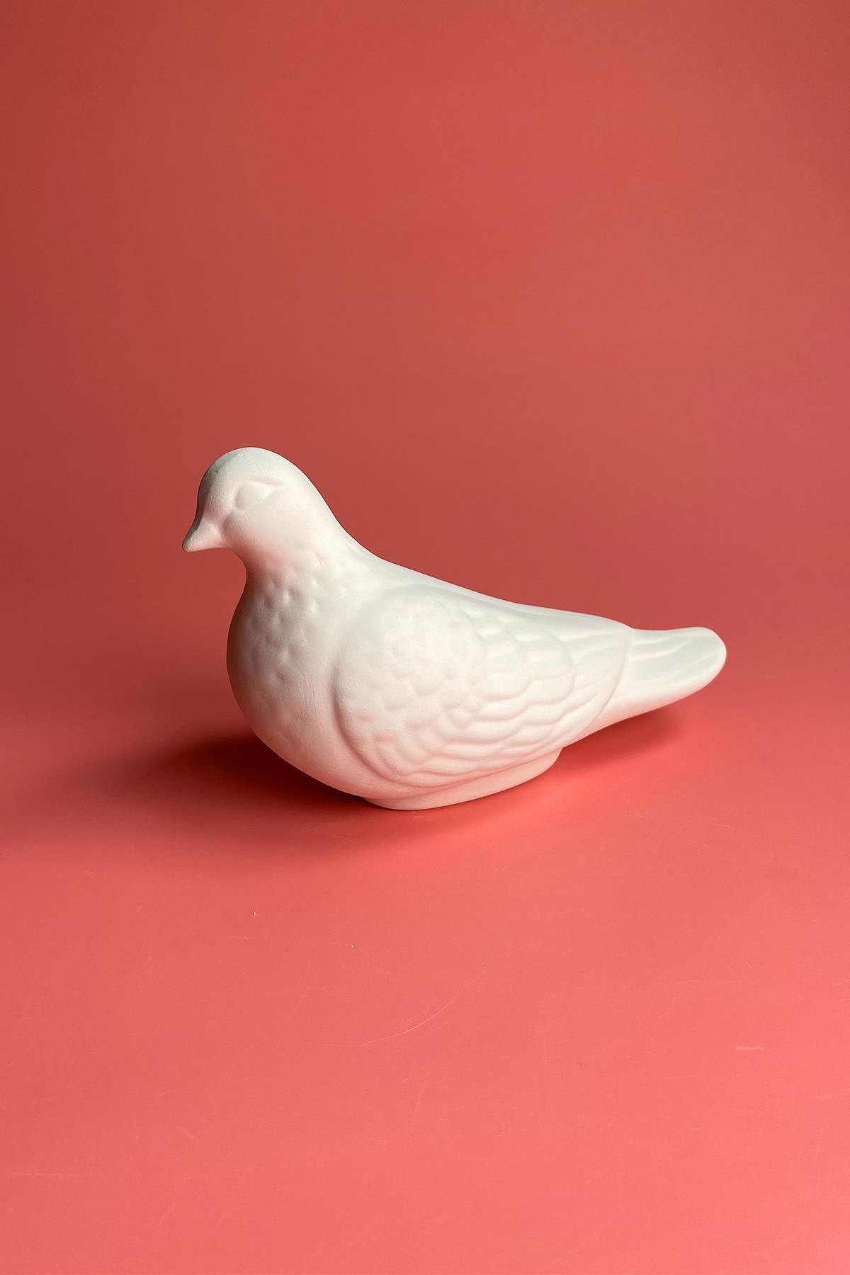 Pigeon Ceramic Bisque