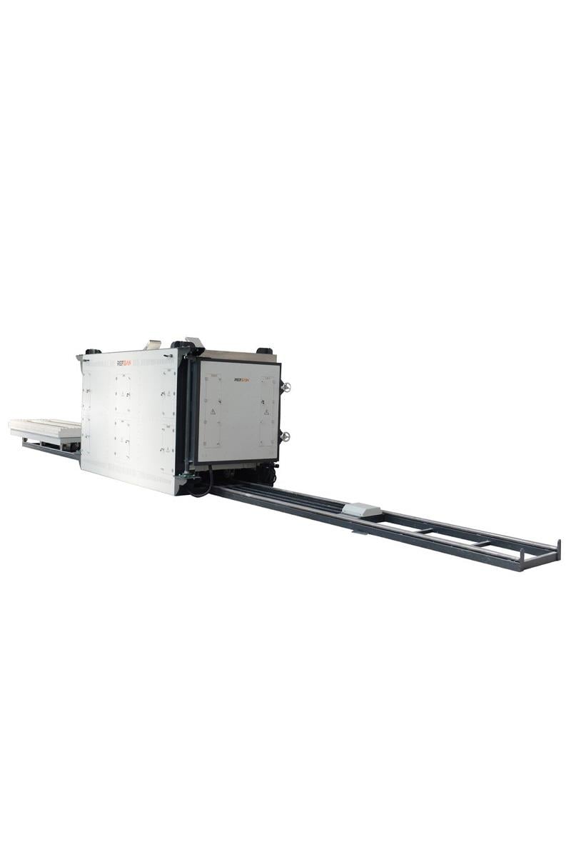 RSA2K TWO-DOOR KILN WITH TROLLEY 4m³