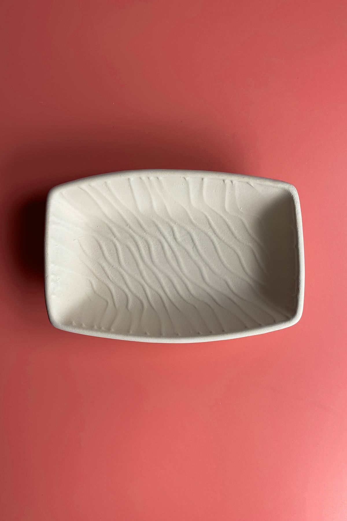 Coupelle Plage en Biscuit Céramique