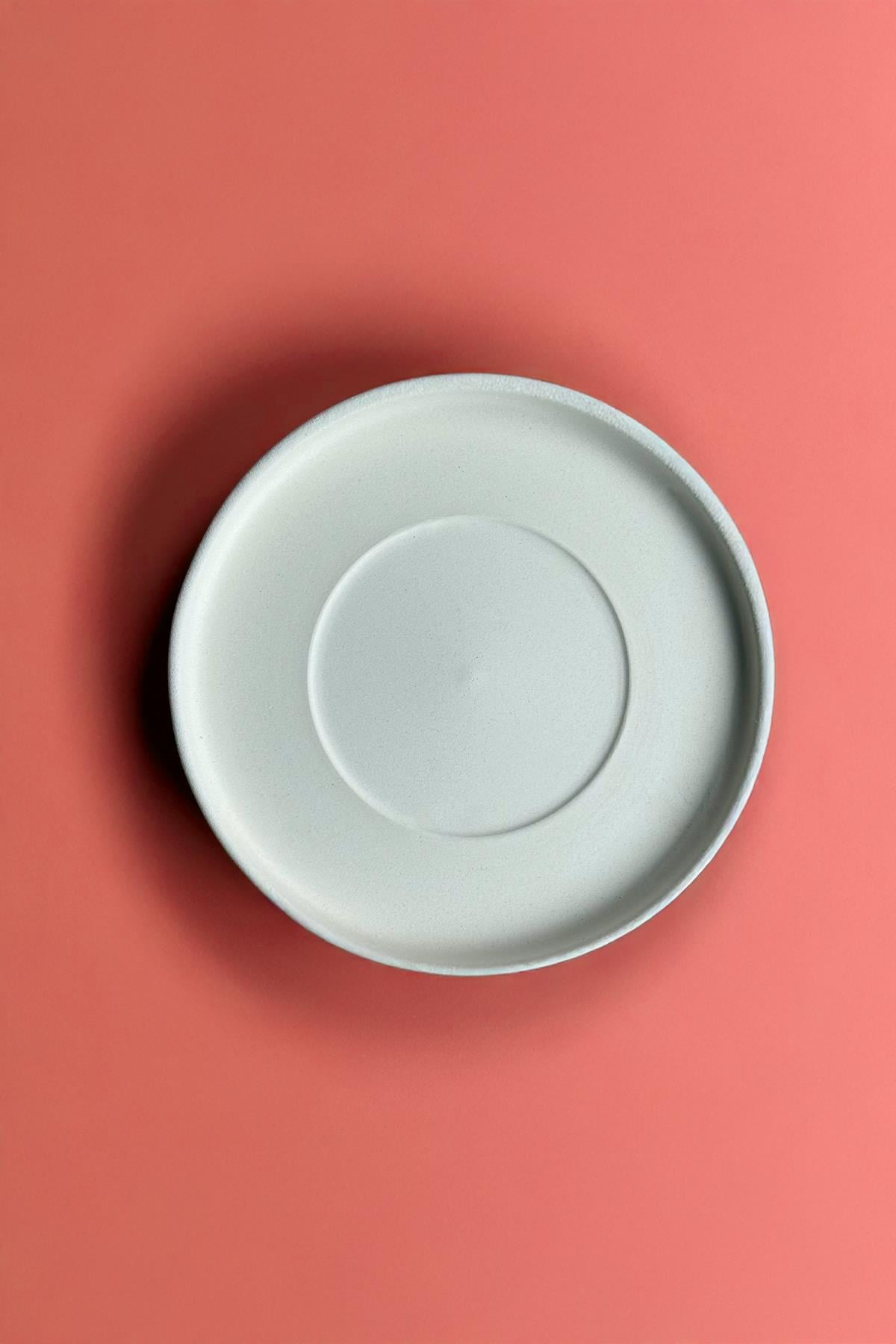 Kupa Tabağı - Seramik Bisküvi