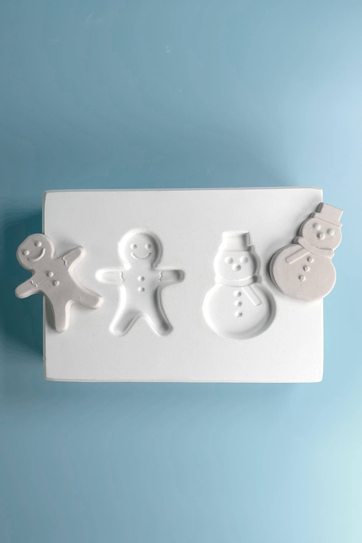 Kurabiye Adam Alçı Kalıp