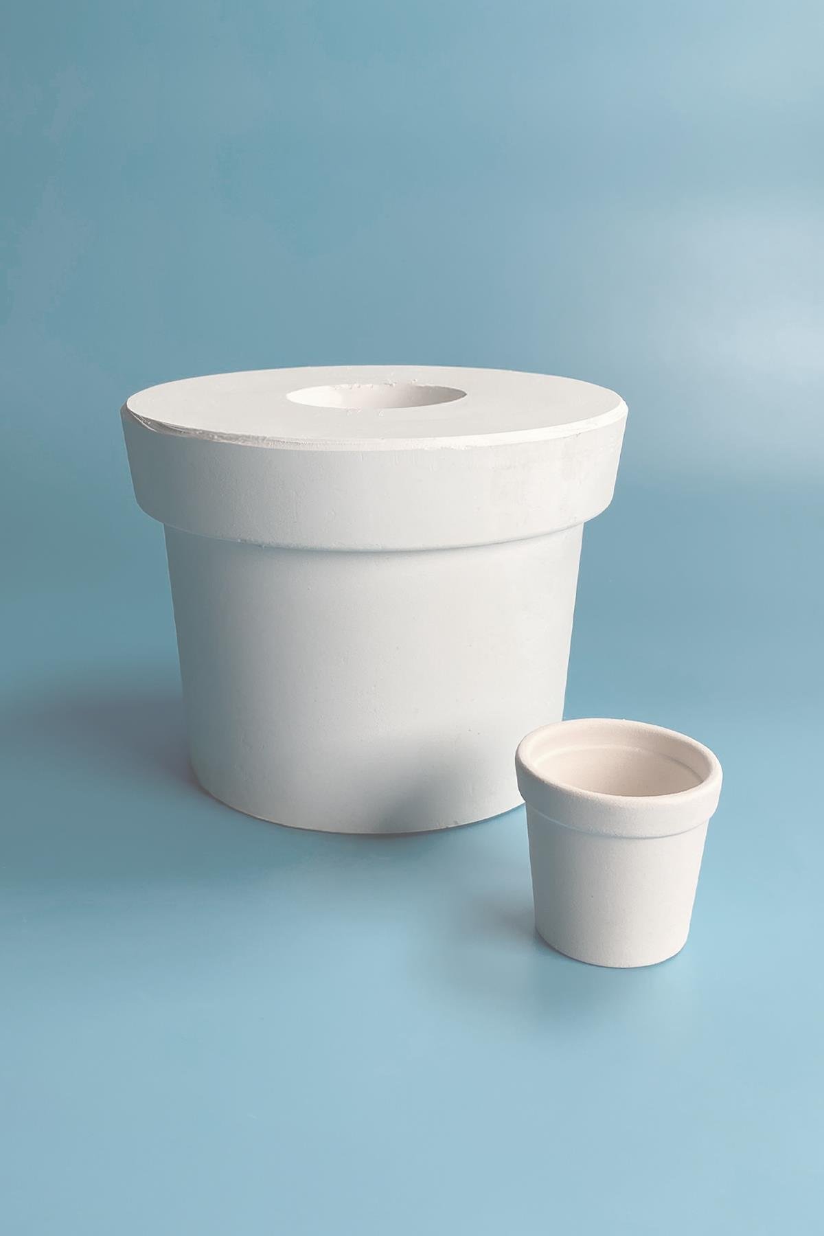 Miniature Flower Pot - Plaster Mould